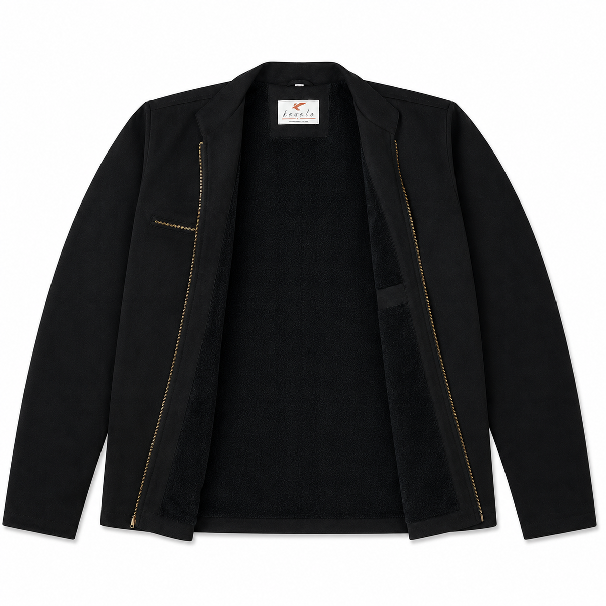 Suede Faux Black