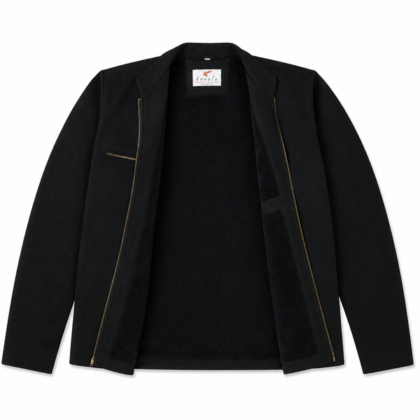 Suede Faux Black