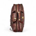 Genuine Leather Double Fold Laptop Bag for Men - Office Bag - Fits Up to 14/15.6/17 Inch.