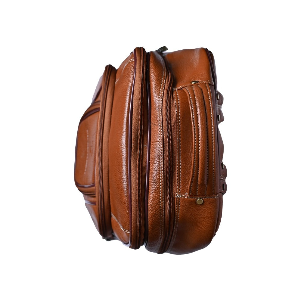 Leather Accessories 18 inch Leather Backpacks for Men and Women