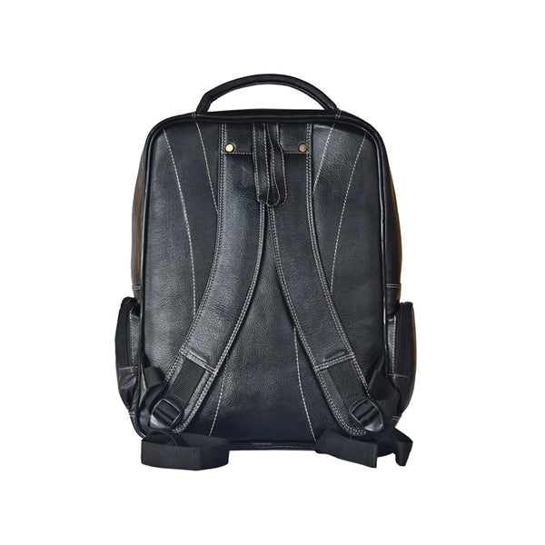 Large 35 L Laptop Backpack 100% Genuine Leather Laptop Backpack