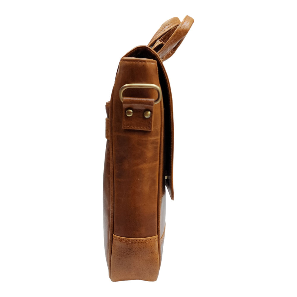 Genuine Leather Laptop Bag for Men - Office Bag - Fits Up to 14/15.6/16 Inch