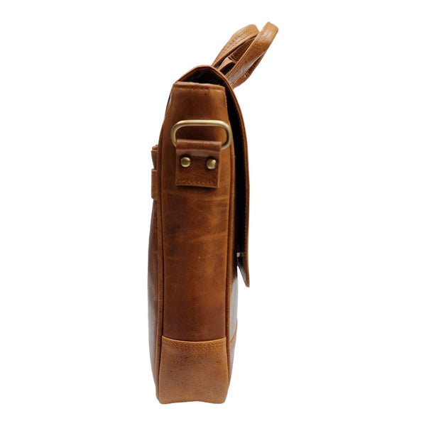 Genuine Leather Laptop Bag for Men - Office Bag - Fits Up to 14/15.6/16 Inch