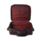 Taj Leather Trolly Suitcase Bag - 100% Leather