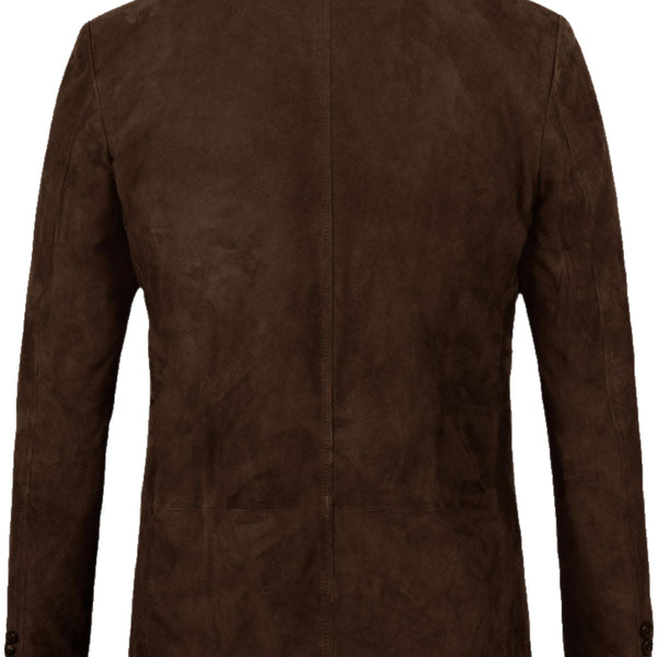 Men's Brown Leather Coat - Premium Quality by Taj Leather