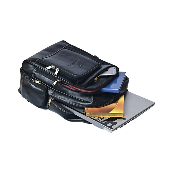 Large 35 L Laptop Backpack 100% Genuine Leather Laptop Backpack