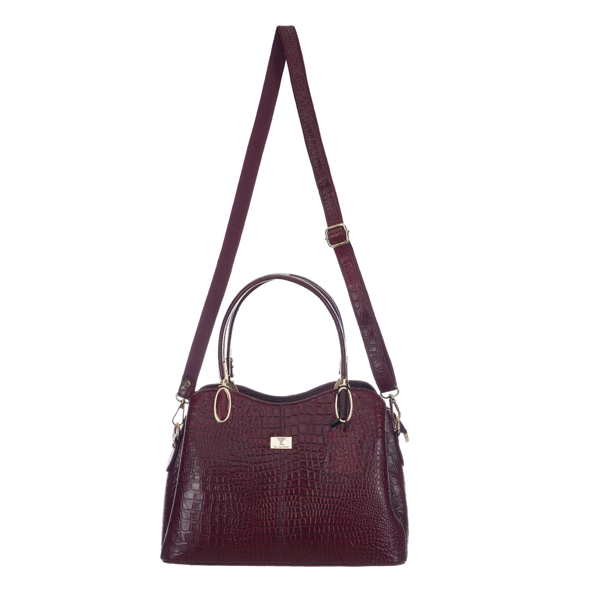 Genuine Leather Handbags for Women - Multi-Style Tote, Crossbody, and Top Handle Bag