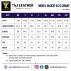 Stickers Design Leather Jacket - By Taj Leather Pure Black