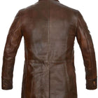 Men's Brown Leather Coat - Premium Quality by Taj Leather
