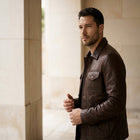 Taj Artisan Serengeti Dark Espresso Multi-Pocket Leather Safari Jacket - View 1000166657
