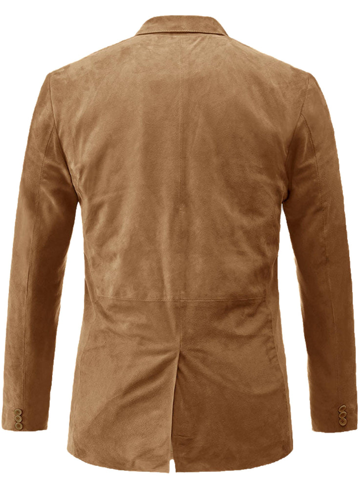 Men's Brown Leather Coat - Premium Quality by Taj Leather
