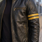 Taj Signature Silverstone Racing Leather Jacket