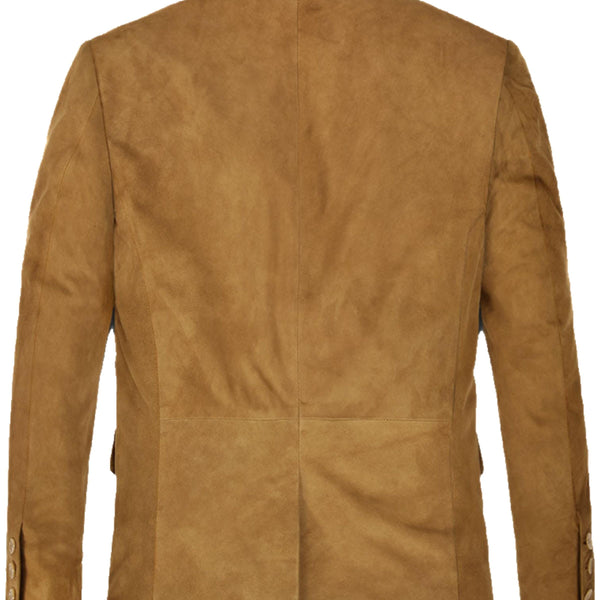 Men's Brown Leather Coat - Premium Quality by Taj Leather