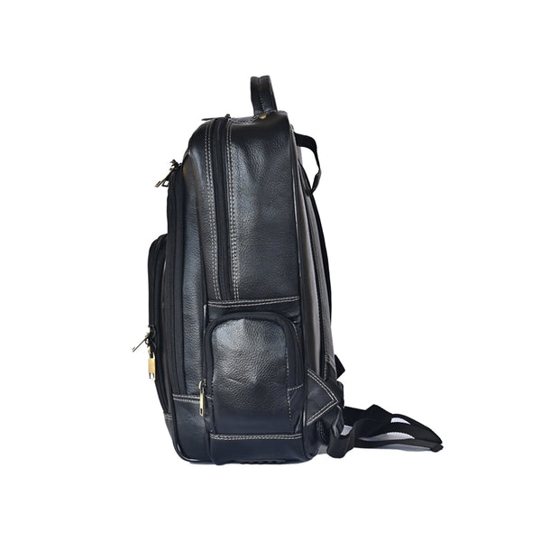 Large 35 L Laptop Backpack 100% Genuine Leather Laptop Backpack