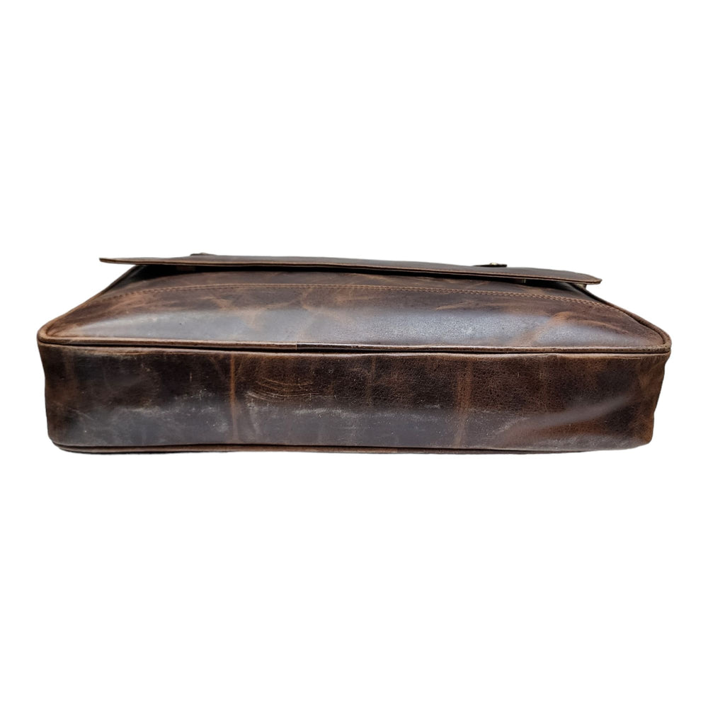 Genuine Leather Laptop Bag for Men - Office Bag - Fits Up to 14/15.6/16 Inch