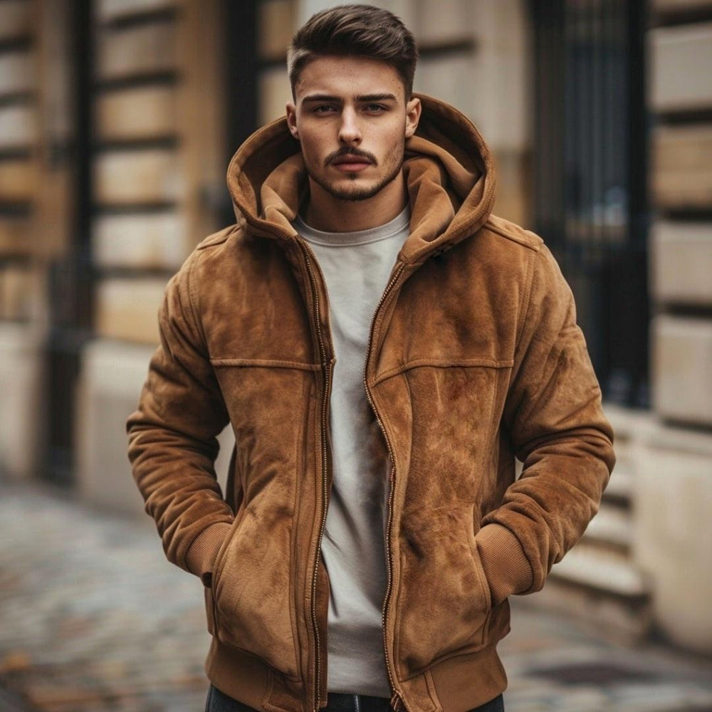 Taj Leather Suede Jacket: Made for You