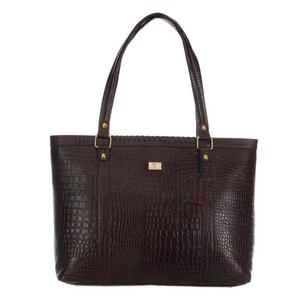 Women's 100% Leather Shoulder Bag - Elegant and Durable with Spacious Design