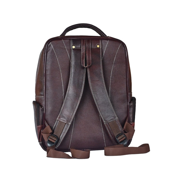 Large 35 L Laptop Backpack 100% Genuine Leather Laptop Backpack
