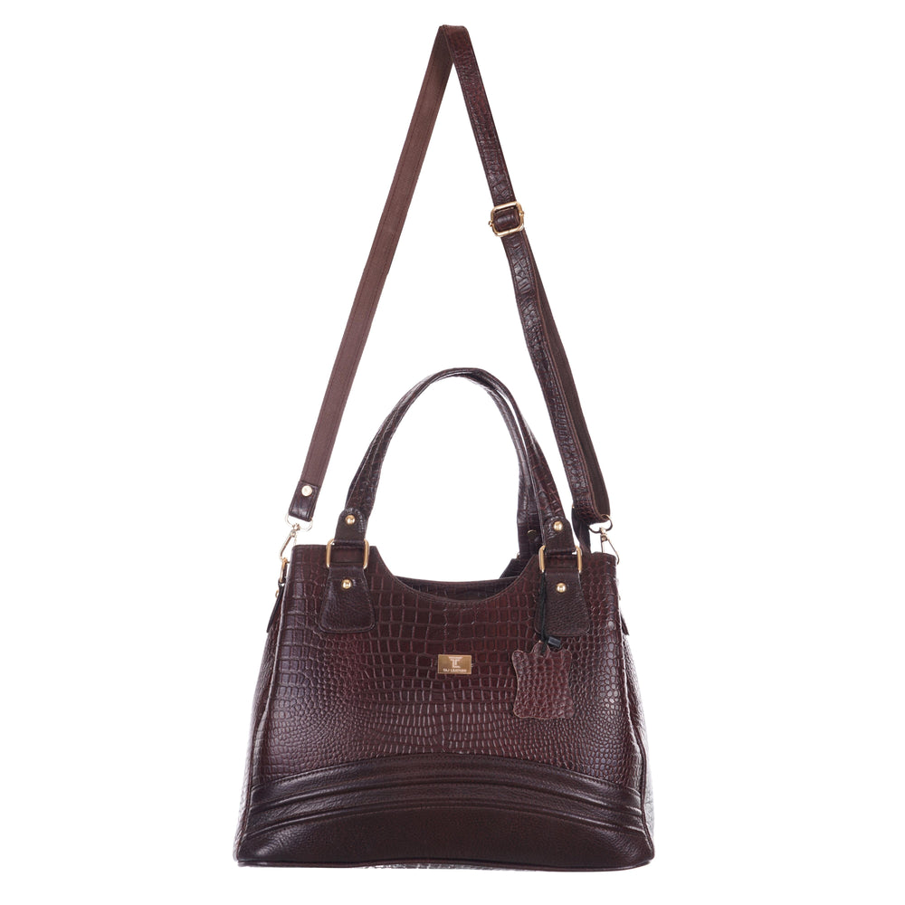 100% Leather Handbags for Women - Multi-Style Tote, Crossbody, and Top Handle Bag