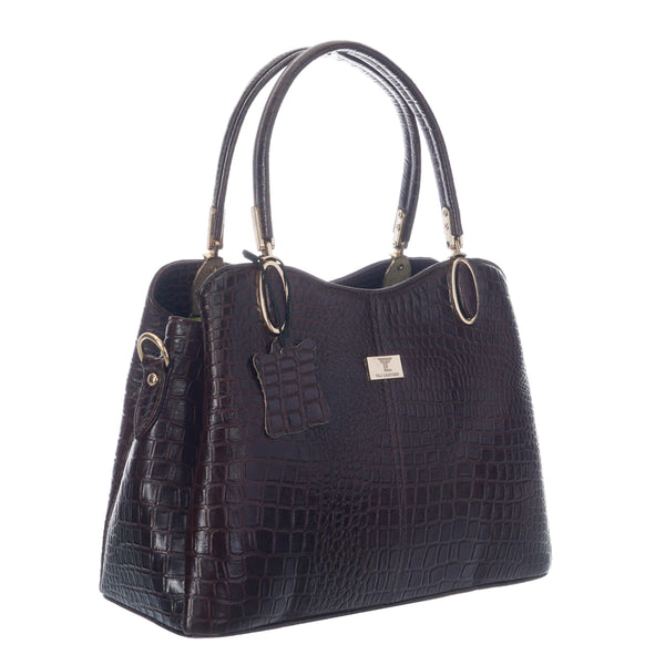 Genuine Leather Handbags for Women - Multi-Style Tote, Crossbody, and Top Handle Bag