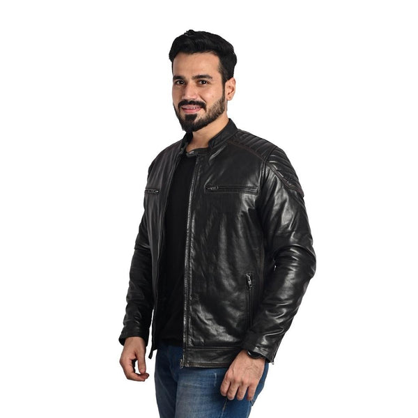 Men's Solid Casual Jacket - Comfortable and Stylish Outerwear for Men