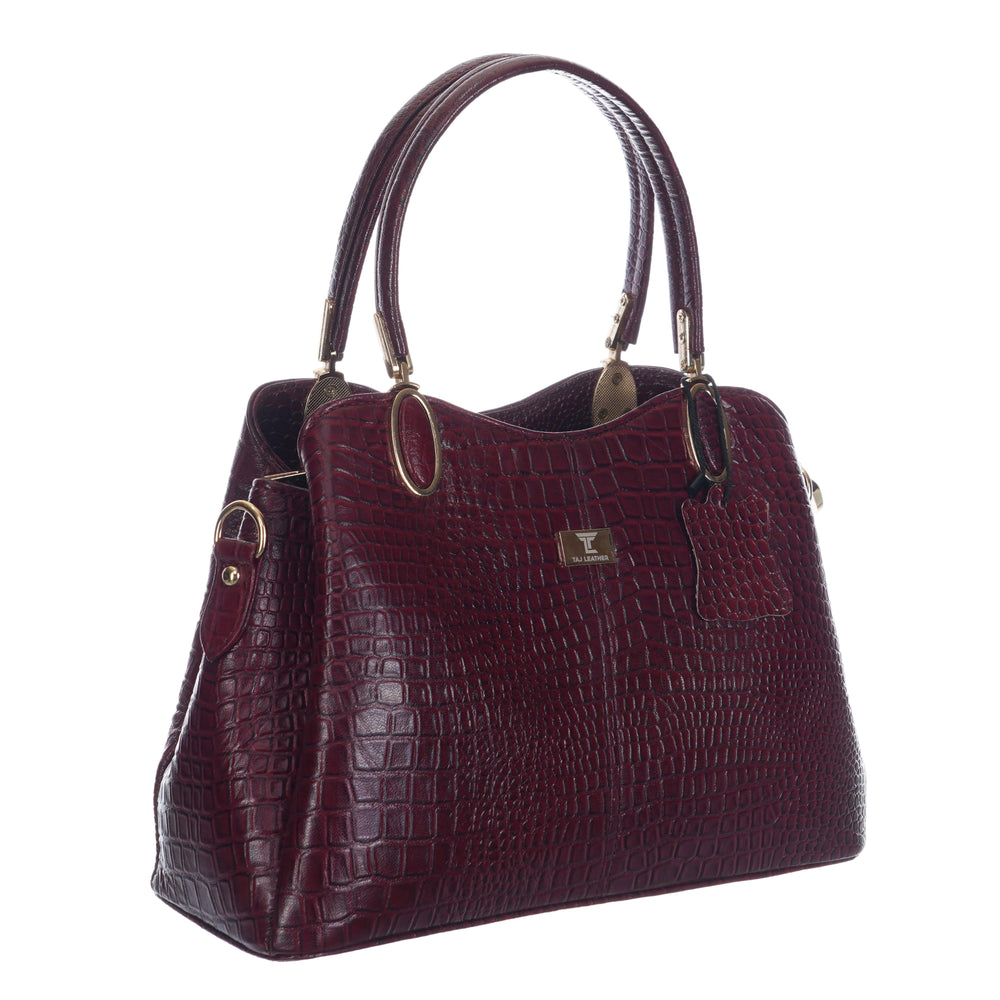 Genuine Leather Handbags for Women - Multi-Style Tote, Crossbody, and Top Handle Bag