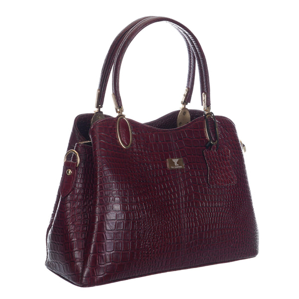 Genuine Leather Handbags for Women - Multi-Style Tote, Crossbody, and Top Handle Bag