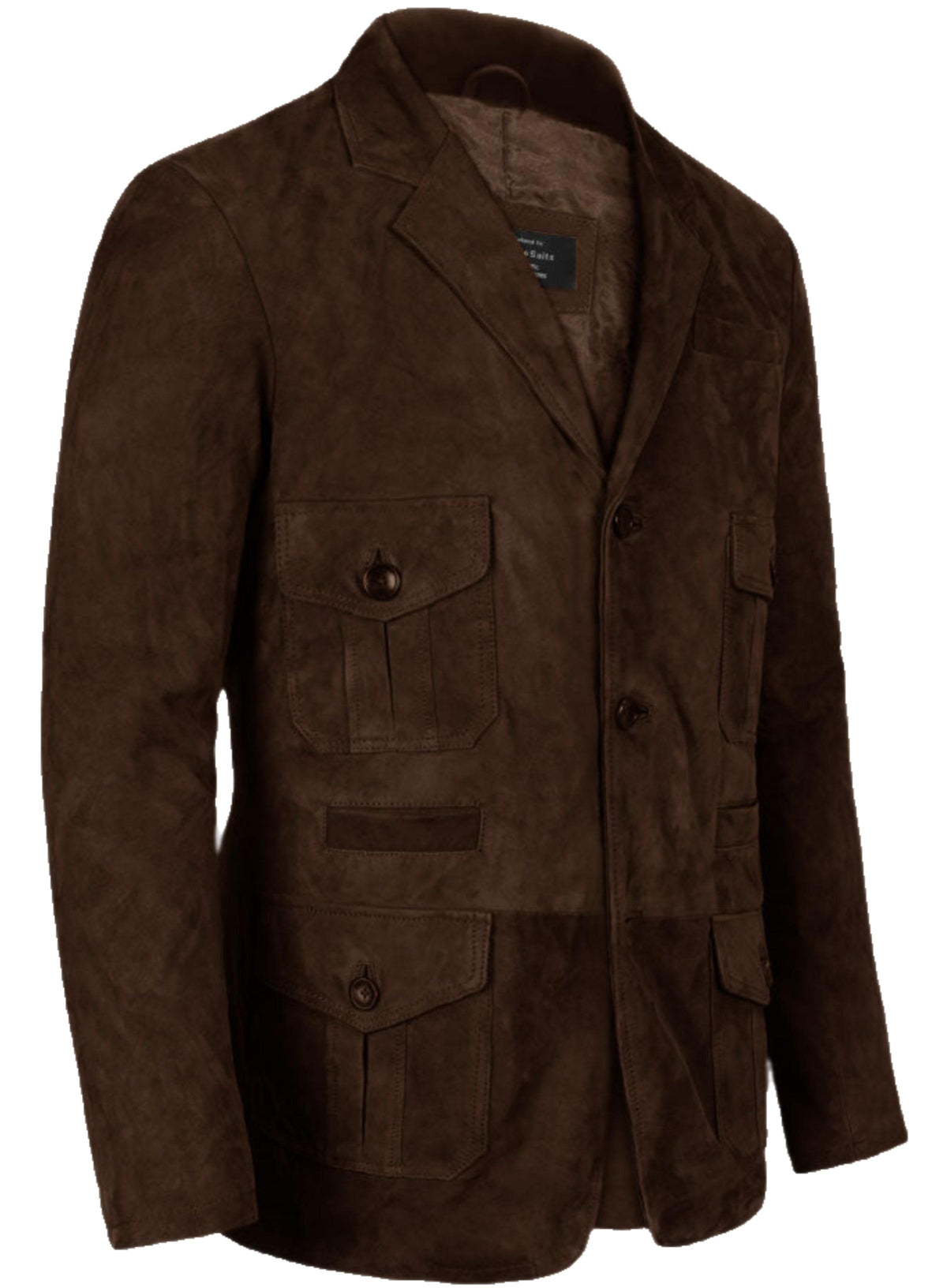 Men's Brown Leather Coat - Premium Quality by Taj Leather