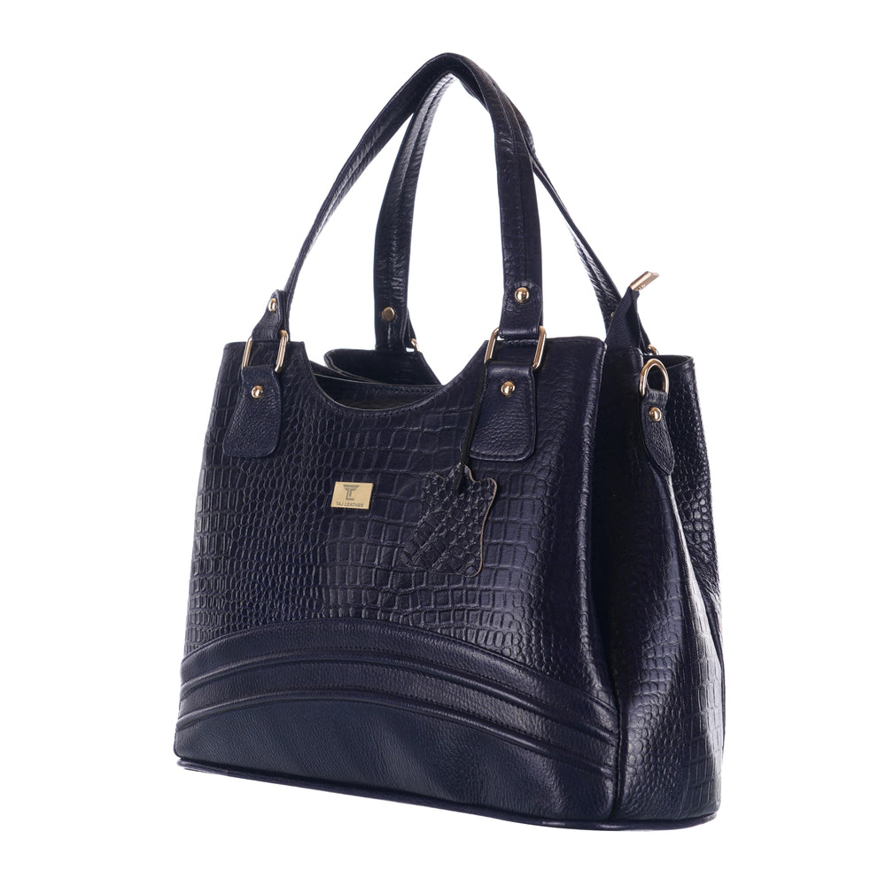 100% Leather Handbags for Women - Multi-Style Tote, Crossbody, and Top Handle Bag