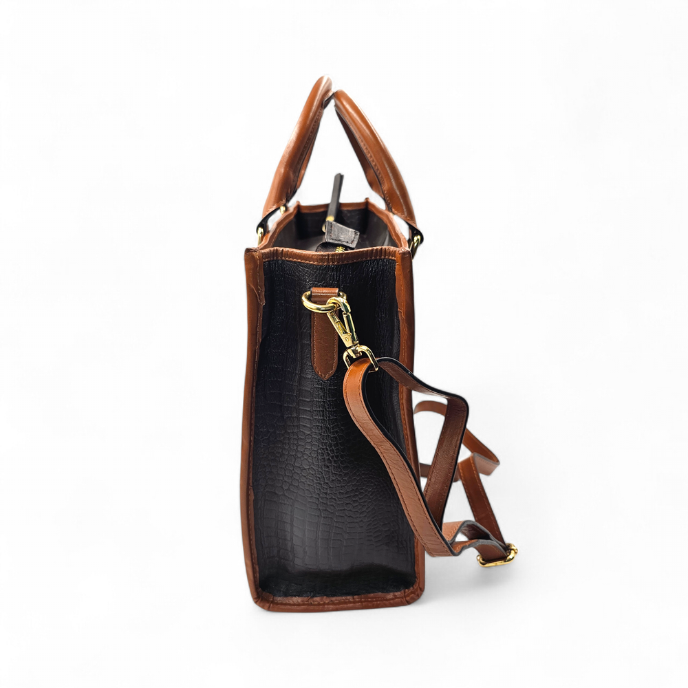 Genuine Leather Handbags for Women - Multi-Style Tote, Crossbody, and Top Handle Bag