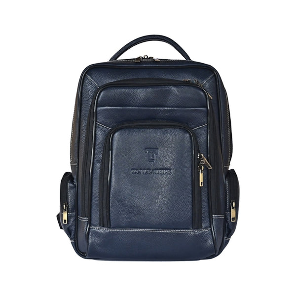 Large 35 L Laptop Backpack 100% Genuine Leather Laptop Backpack