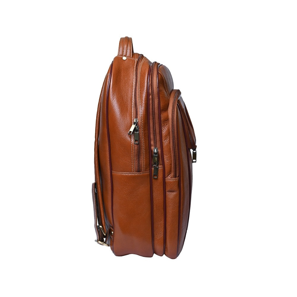 Leather Accessories 18 inch Leather Backpacks for Men and Women