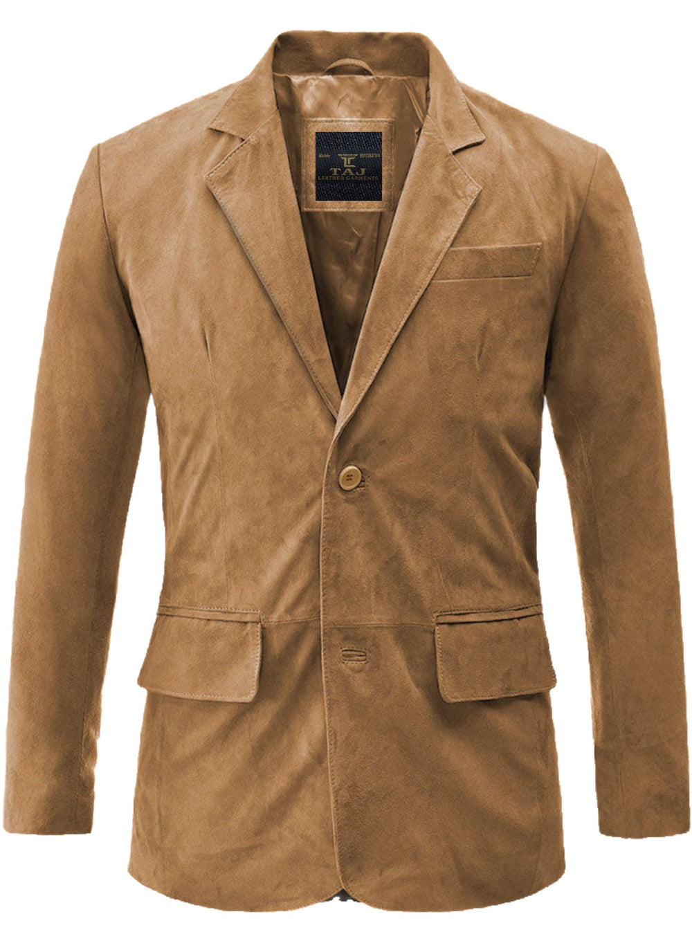 Men's Brown Leather Coat - Premium Quality by Taj Leather