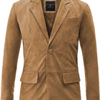 Men's Brown Leather Coat - Premium Quality by Taj Leather