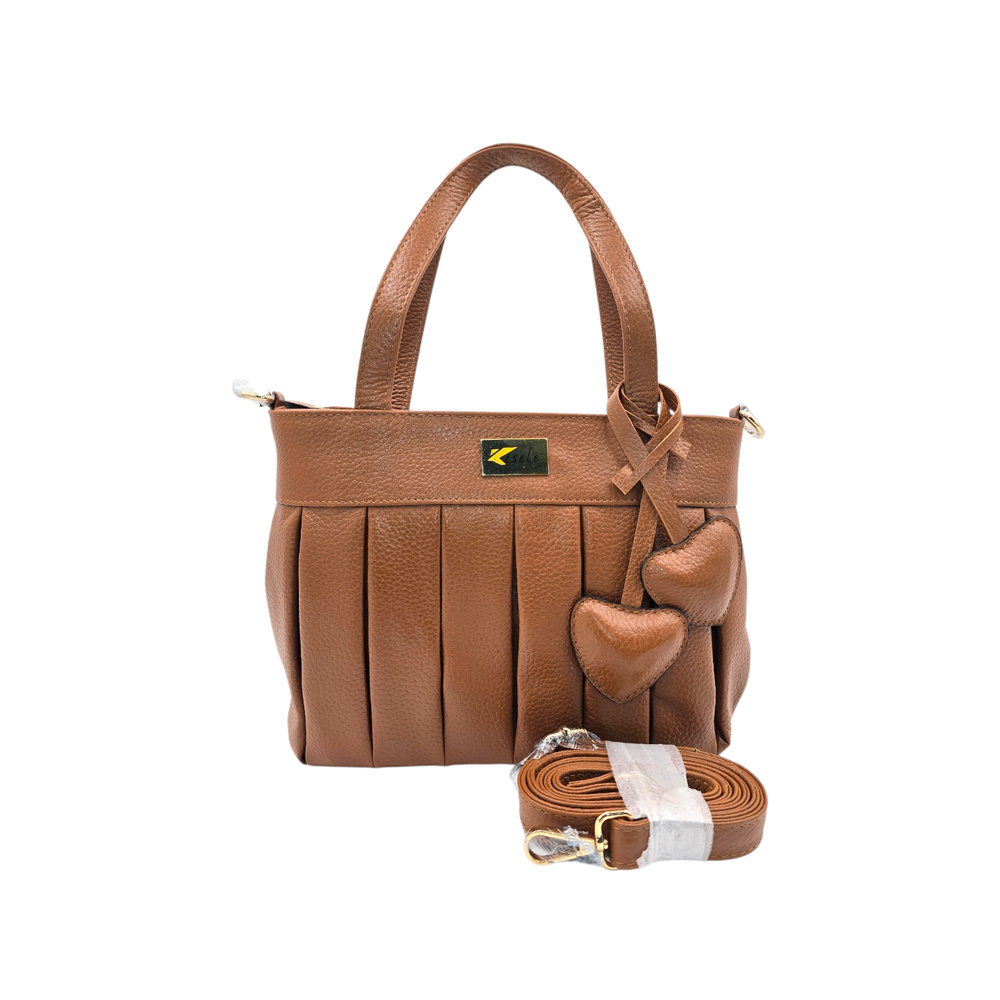 Genuine Leather Handbags for Women - Multi-Style Tote, Crossbody, and Top Handle Bag.