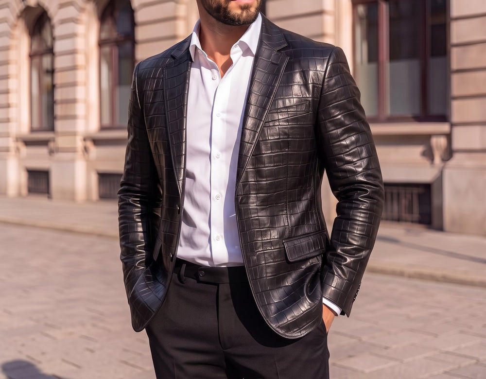 Taj Bespoke Heron Blazer