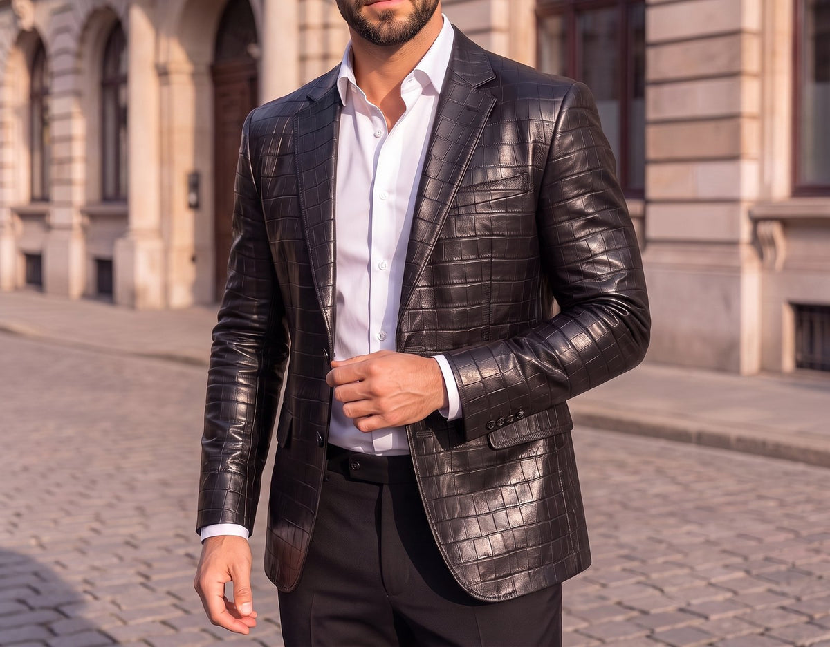 Taj Bespoke Heron Blazer