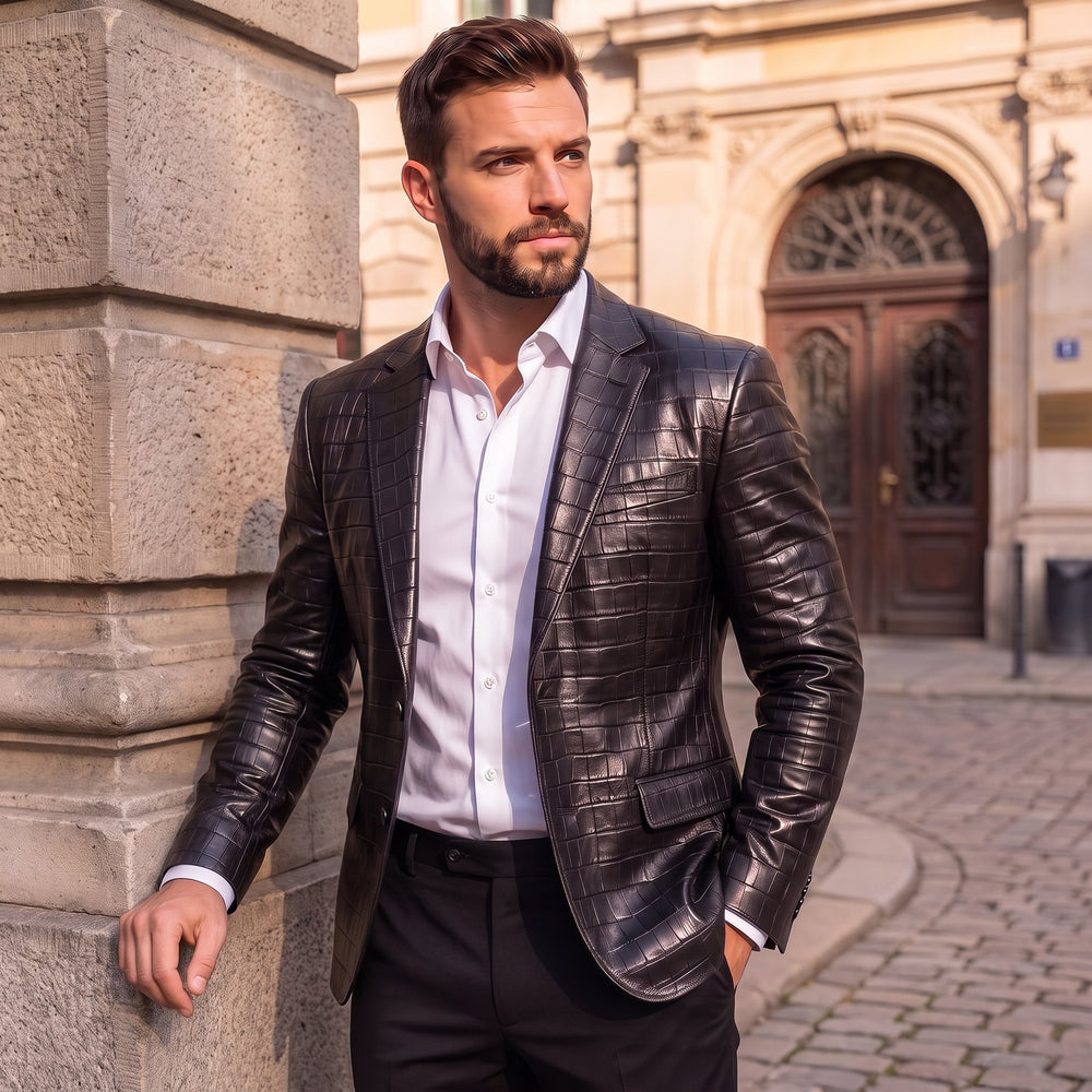 Taj Bespoke Heron Blazer