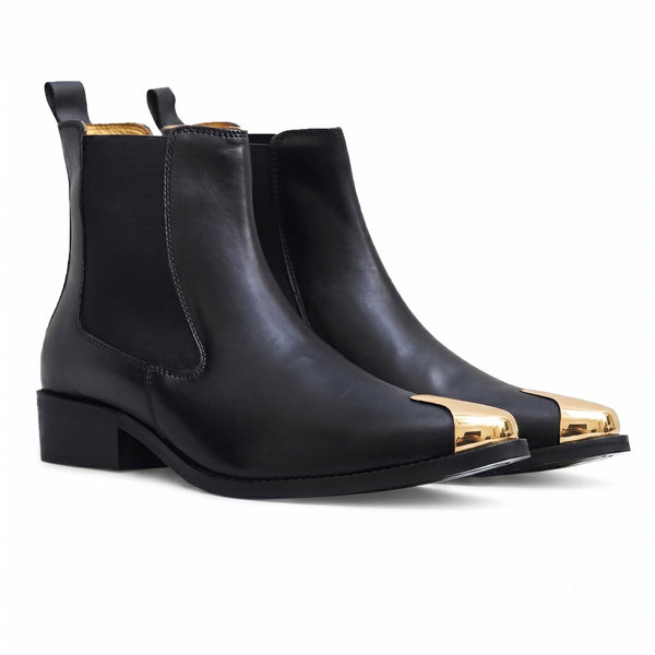 Taj Handcrafted Blackstone Chelsea Boots
