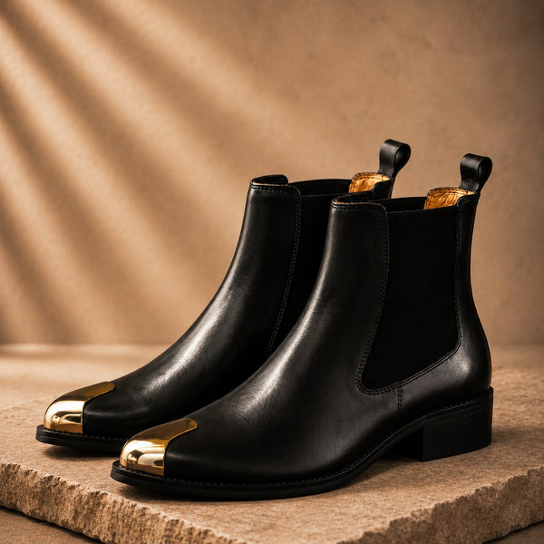 Taj Handcrafted Blackstone Chelsea Boots