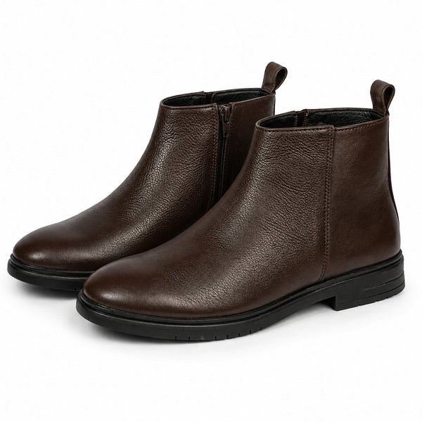 Taj Handcrafted Craft Zipper Chelsea Boot