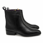 Taj Handcrafted Regent Genuine Leather Zip Boots