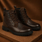 Taj Handcrafted Viaterra Leather Boots