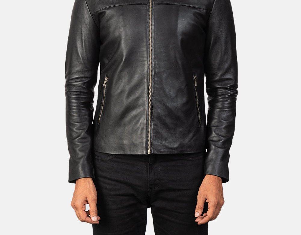 Taj Signature Adornica Leather Biker Jacket Leather Jacket