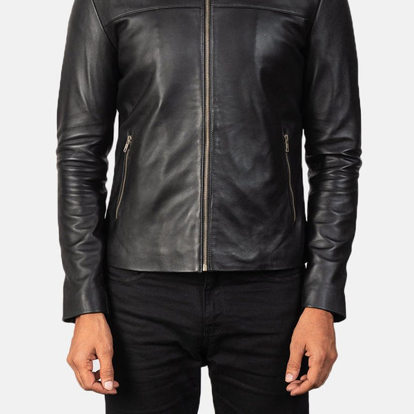 Taj Signature Adornica Leather Biker Jacket Leather Jacket