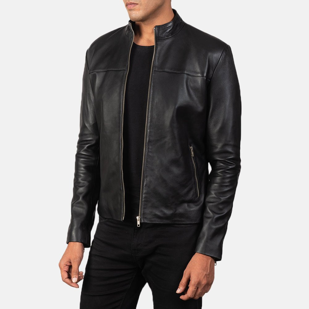 Taj Signature Adornica Leather Biker Jacket Leather Jacket