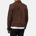 Taj Signature Allaric Alley Suede Leather Biker Jacket Leather Jacket