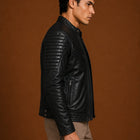 Taj Signature Anti Biker Leather Jacket
