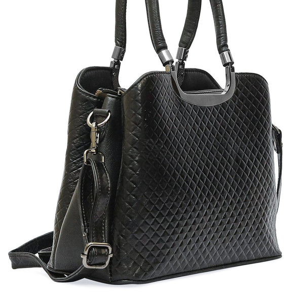 Taj Signature Arlisse eather Ladies Handbags Black
