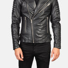 Taj Signature Armand Leather Biker Jacket Leather Jacket